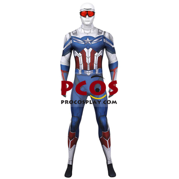 Picture of The Falcon and the Winter Soldier Sam Wilson New Captain America Cosplay Jumpsuit C00940