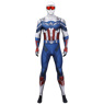 Bild von The Falcon and the Winter Soldier Sam Wilson New Captain America Cosplay Jumpsuit C00940