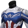 Photo de The Falcon and the Winter Soldier Sam Wilson New Captain America Cosplay Jumpsuit C00940