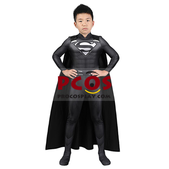 Immagine di Crisis on Infinite Earths Superman Clark Kent Costume Cosplay solo per bambini C00942