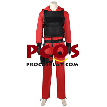 Picture of La Casa De Papel Money Heist Cosplay Costume C00952