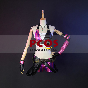 Picture of League Of Legends LOL Arcane Jinx Cosplay Costume C00968
