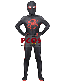 Picture of Spider-Man: Across the Spider-Verse Miles Morales Cosplay Costume For Kids C00989