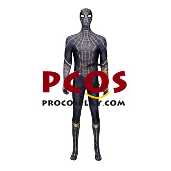 Picture of Spider-Man: No Way Home Spider-Man Cosplay Costume Black Version C00994