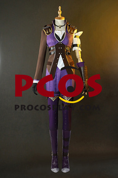 Immagine di League Of Legends LOL Arcane Lo Sceriffo di Piltover Caitlyn Kiramman Costume Cosplay C00997