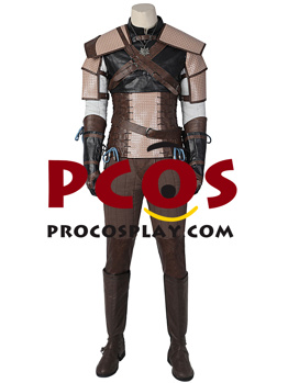 Picture of The Witcher 3: Wild Hunt Witcher Geralt Cosplay Costume Upgraded C01017