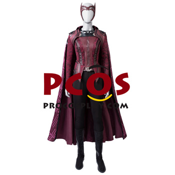 Photo de Doctor Strange dans le multivers de la folie Scarlet Witch Wanda Cosplay Costume C00999