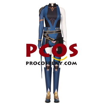 Photo de Jeu Valorant Reyna Jeu Cosplay Costume C01032