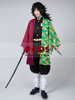 Picture of Ready to Ship Demon Slayer: Kimetsu no Yaiba Tomioka Giyuu Cosplay Costume mp005109