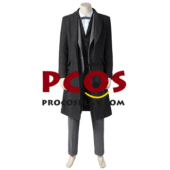 Photo de Fantastic Beasts: The Secrets of Dumbledore Newt Scamander Cosplay Costume C01089