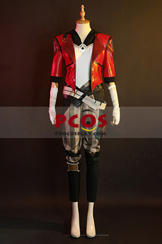 Immagine di League Of Legends LOL Arcane The Piltover Enforcer Vi Costume Cosplay C01096