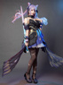 Imagen de Genshin Impact Keqing opulento esplendor piel Cosplay disfraz C00909-AA