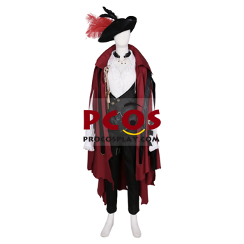 Bild von Arknights Phantom und Crimson Solitaire Cosplay Kostüm C01115
