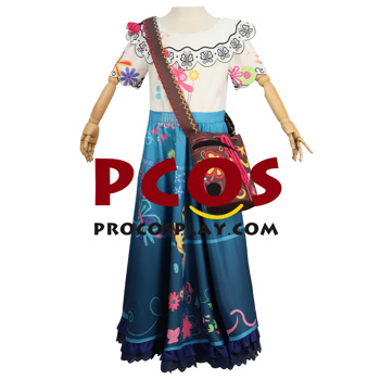 Picture of Encanto Mirabel Cosplay Costume For Kids C01140