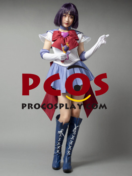 Picture of Ready to Ship Sailor Moon Super S Sailor Saturn Cosplay Costumes mp001408