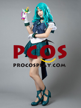 Изображение готово к отправке Sailor Moon Super S Film Sailor Neptune Michiru Kaioh Michell Костюмы для косплея mp001404