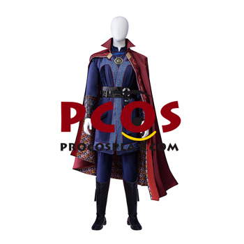 Photo de Doctor Strange dans le multivers de la folie Stephen Strange Cosplay Costume Version spéciale C02050