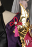 Imagen de Genshin Impact Kuki Shinobu Cosplay disfraz Jacquard versión C02058-AA