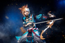 Imagen de Genshin Impact Gorou Cosplay disfraz Jacquard versión C00668-AA