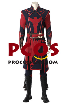 Picture of Doctor Strange  Stephen Strange Red Suit Cosplay Costume C02032