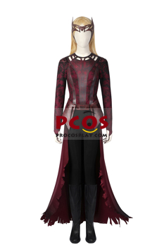 Immagine di Doctor Strange nel multiverso della follia Scarlet Witch Wanda Costume Cosplay C02045