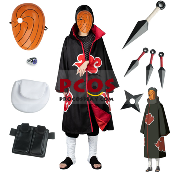 Picture of Akatsuki Uchiha Madara Cosplay Costumes Outfits For Sale C00791