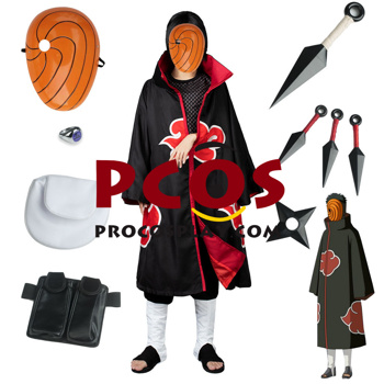 Picture of Akatsuki Uchiha Madara Cosplay Costumes Outfits For Sale C00791