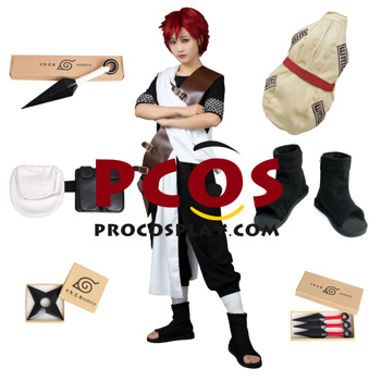 Imagen de Shippuden Gaara Japanese Cosplay Disfraces Tienda Online C00790