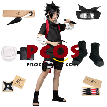 Imagen de Sasuke Uchiha de Anime Cosplay Trajes Conjuntos completos mp000143_all