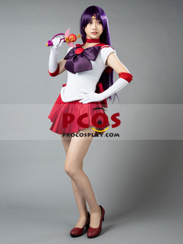 Immagine di Ready to Ship Sailor Moon Sailor Mars Hino Rei Cosplay Costume mp000570