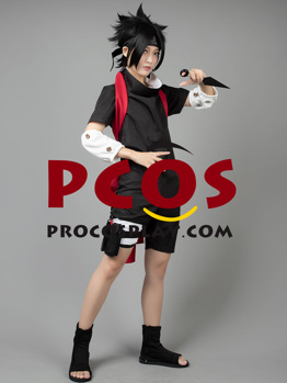 Fantasia De Cosplay De Anime Sasuke Uchiha, Uniforme De Roupa