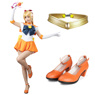 Immagine di Sailor Moon Sailor Venus Aino Minako Costume Cosplay Set mp000348