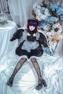 Изображение My Dress-Up Darling Kitagawa Marin Black Lobelia Maid Outfit Косплей Костюм C02873