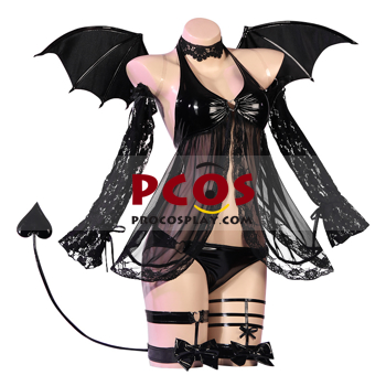 Picture of Ready to Ship My Dress-Up Darling Kitagawa Marin Succubus Little Devil Pajamas Cosplay Costume C02877
