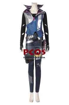 Picture of Game Valorant Fade Cosplay Costume C02916