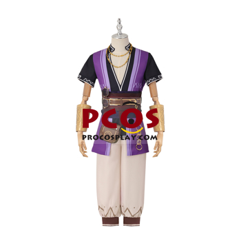 Picture of Game Genshin Impact Merchant Liben Cosplay Costume C02913-A