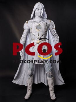 Immagine di Pronto per la spedizione Moon Knight 2022 Marc Spector Moon Knight Cosplay Costume C01134S versione aggiornata