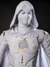 Imagen de listo para enviar Moon Knight 2022 Marc Spector Moon Knight Cosplay disfraz C01134S versión mejorada