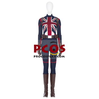 Picture of Ready to Ship What if...? Peggy Carter Captain Carter Cosplay Costume C00678