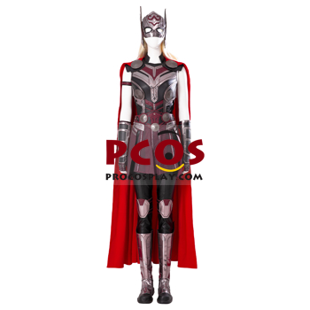 Image de prêt à expédier Thor: amour et tonnerre Jane Foster Cosplay Costume amélioré C02817