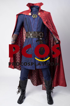 Picture of Ready to Ship Doctor Strange in the Multiverse of Madness Stephen Strange Cosplay Kostüm C01043 Verbesserte Version