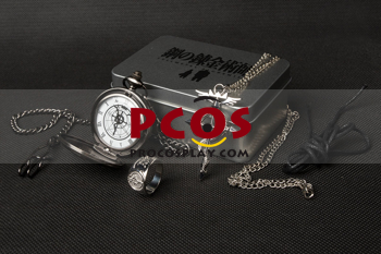 Photo de Fullmetal Alchemist Edward Elric's Pocket Watch & Necklace & Ring mp000919