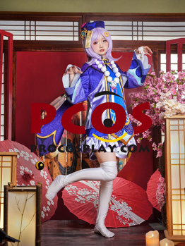 Изображение Genshin Impact Qiqi Cosplay Costume Upgrade Version C00166-AA