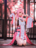 Immagine di Genshin Impact Guuji Yae Miko Costume Cosplay Jacquard Versione C00665-AA