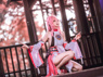 Imagen de Genshin Impact Guuji Yae Miko Cosplay disfraz Jacquard versión C00665-AA