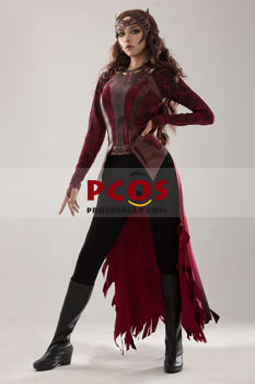 Imagen del disfraz de Cosplay de Wanda de la bruja escarlata de Doctor Strange in the Multiverse of Madness C02045