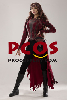 Immagine di Doctor Strange nel multiverso della follia Scarlet Witch Wanda Costume Cosplay C02045