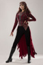 Photo de Doctor Strange dans le multivers de la folie Scarlet Witch Wanda Cosplay Costume C02045