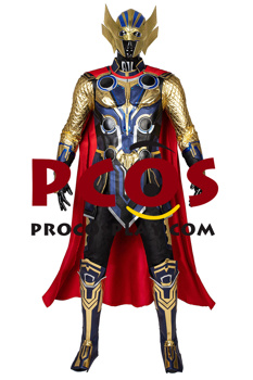 Image de Thor: Love and Thunder Thor Cosplay Costume C02893P Version améliorée