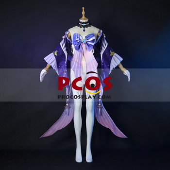 Picture of Ready to Ship Genshin Impact Sangonomiya Kokomi Cosplay Costume Jacquard Version C00666-AA